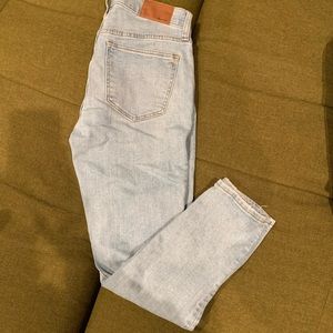 Madewell high rise skinny jeans
